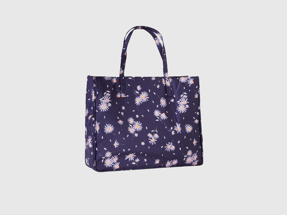 Bolsa de compras floral