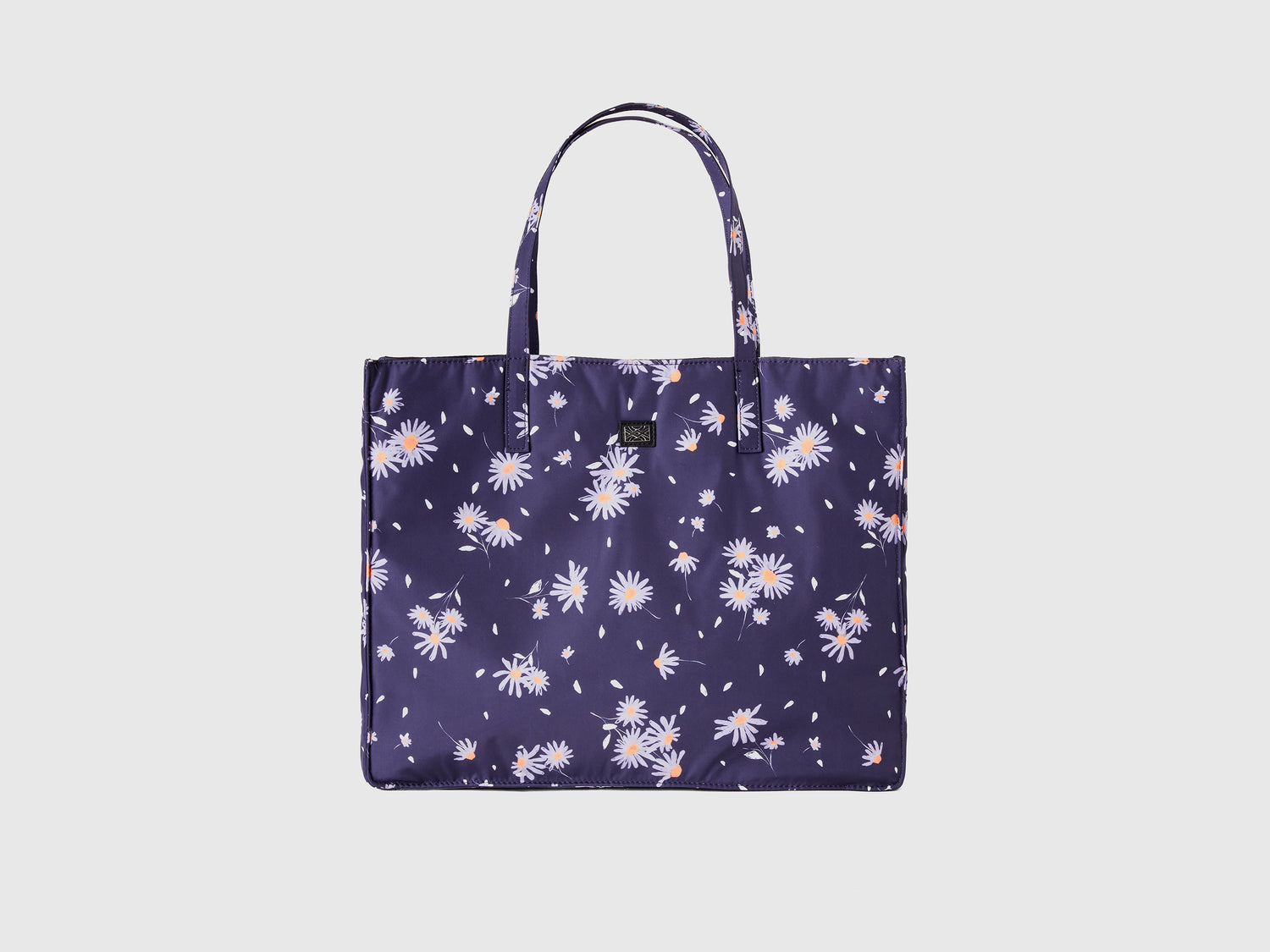 Bolsa de compras floral da donna blu | Benetton Outlet