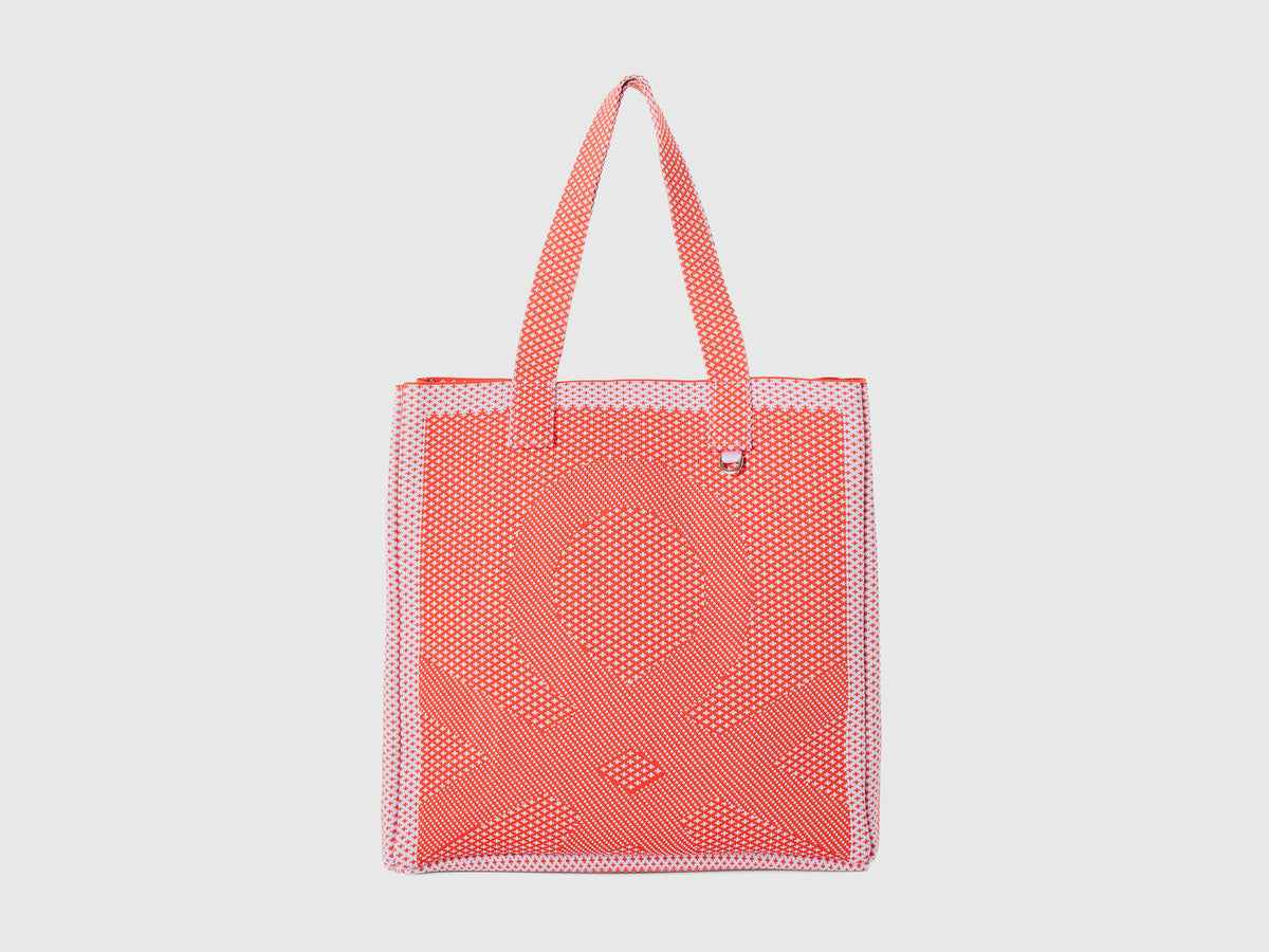 Tote bag reversibile e rosa