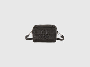 Borsa piccola effetto rafia
