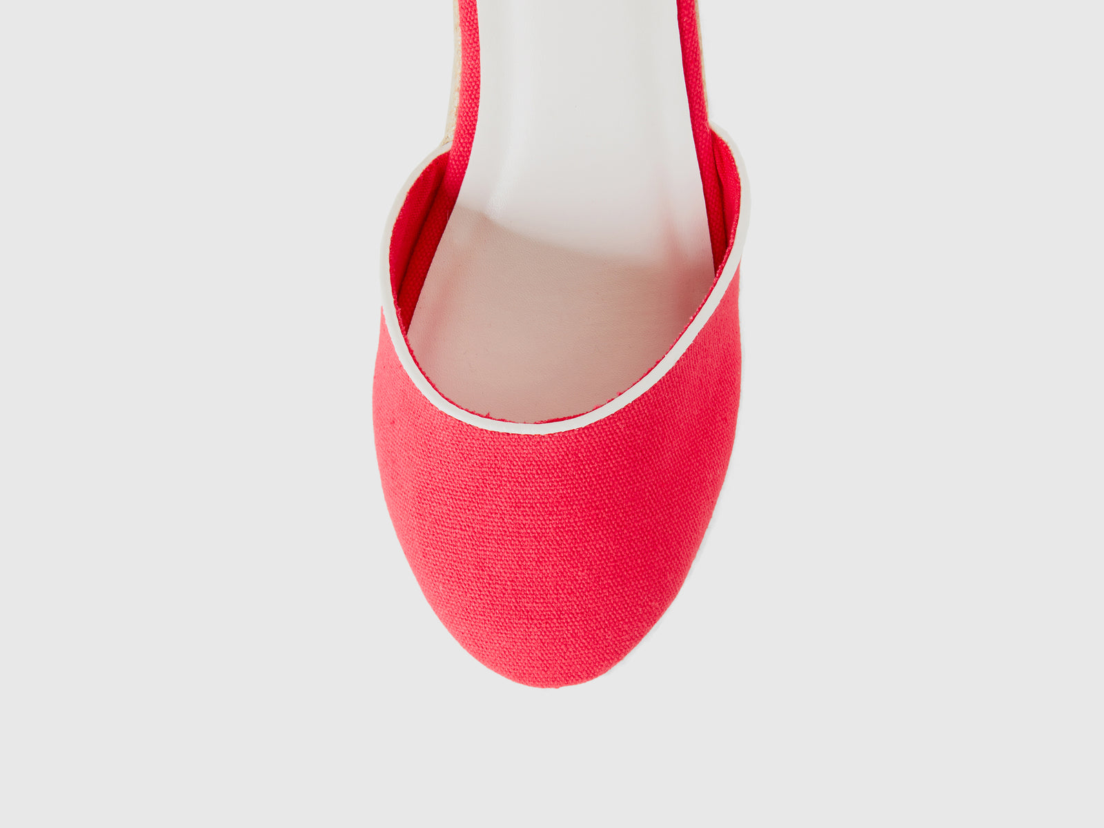 Zeppe in corda da donna fucsia 4 | Benetton Outlet