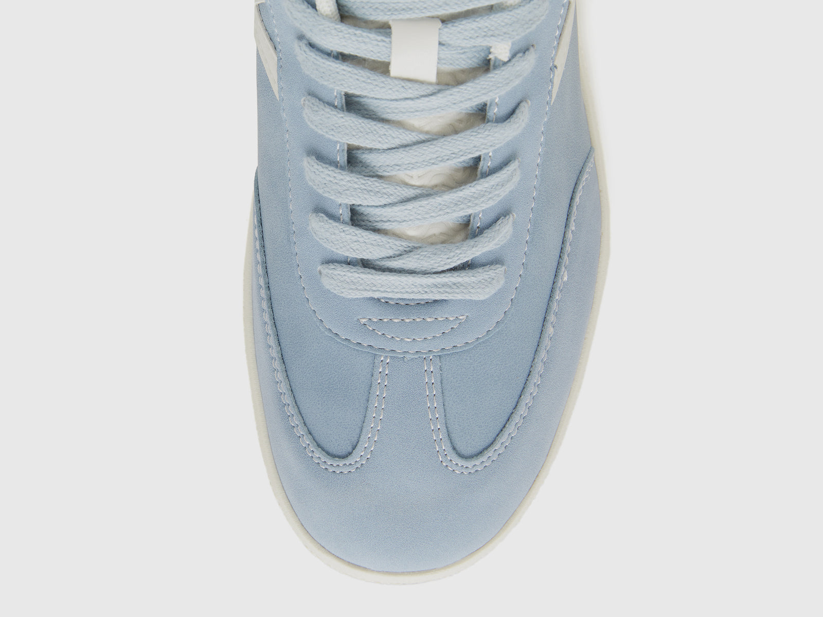 Zapatillas bajas da donna celeste 4 | Benetton Outlet
