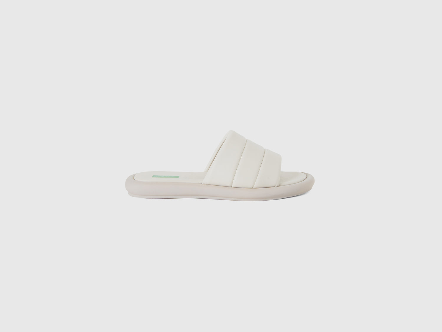 sandalias abiertas da donna bianco | Benetton Outlet