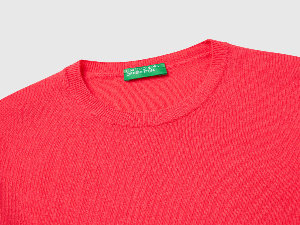 Maglia girocollo in lana Merino
