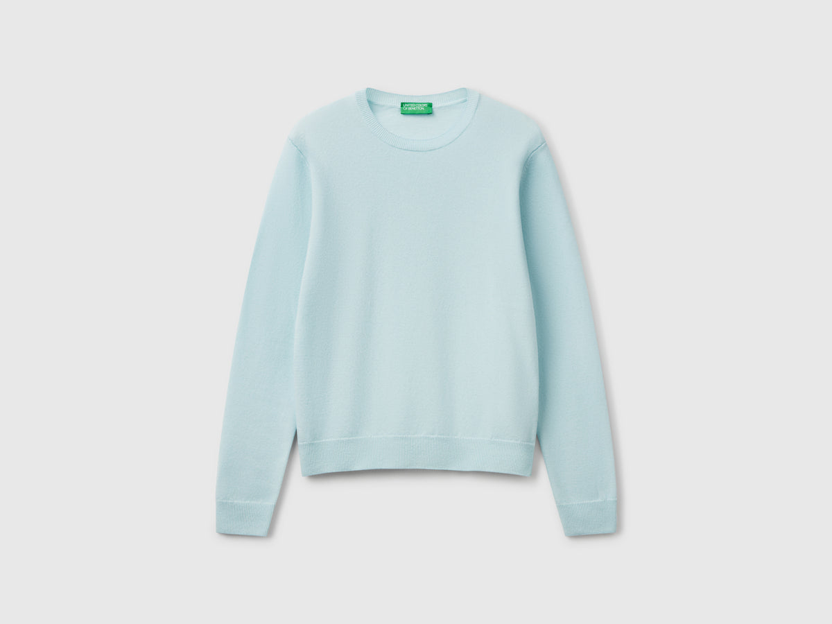 Maglia girocollo in lana Merino