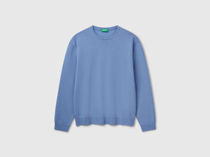 Maglia carta da zucchero in pura lana Merino