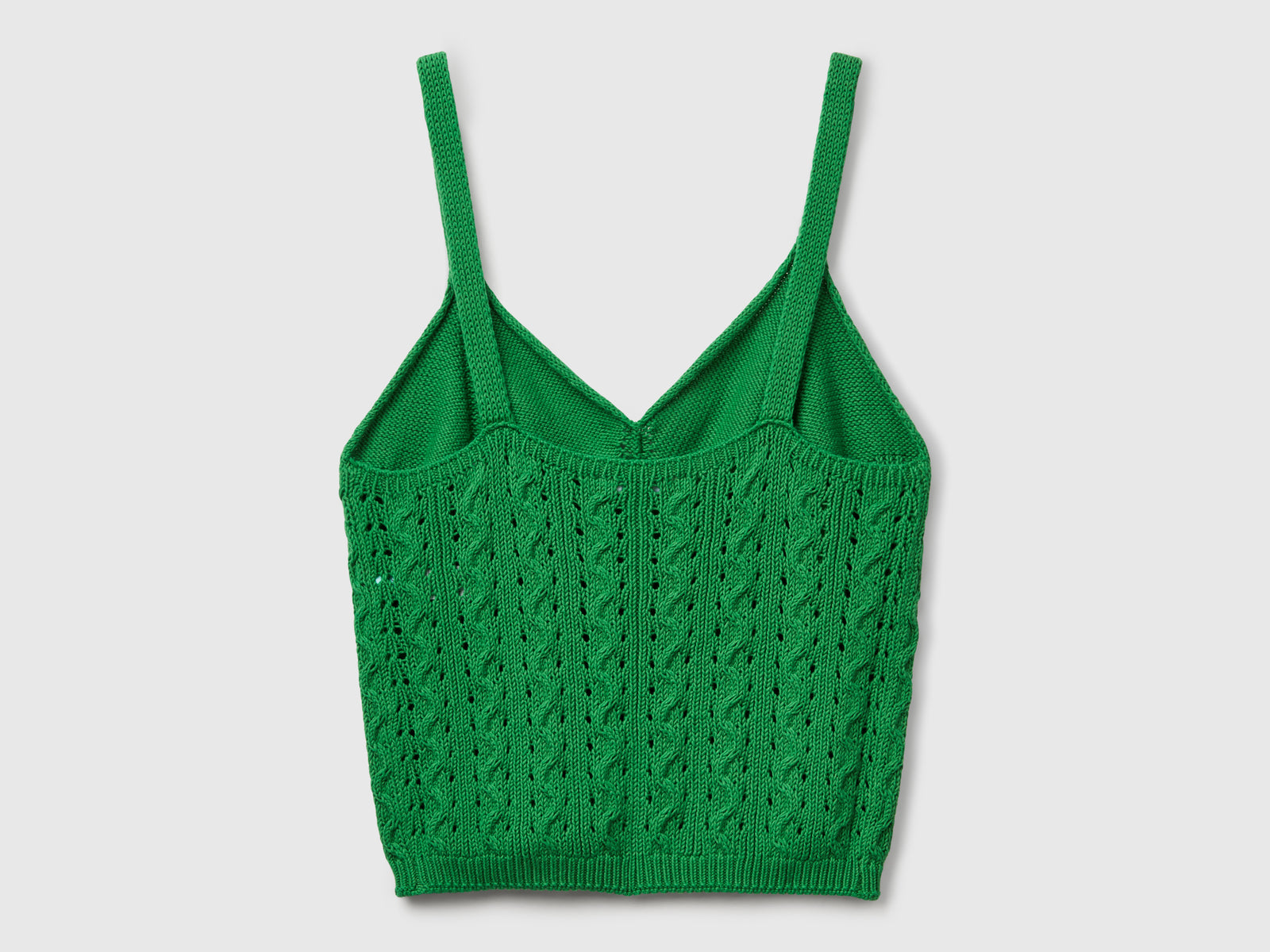 Top crochet da donna verde 2 | Benetton Outlet