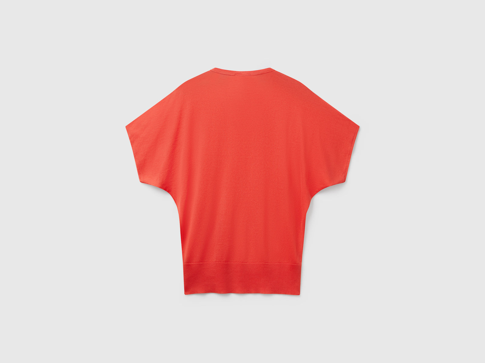 Maglia a manica corta da donna arancione 2 | Benetton Outlet