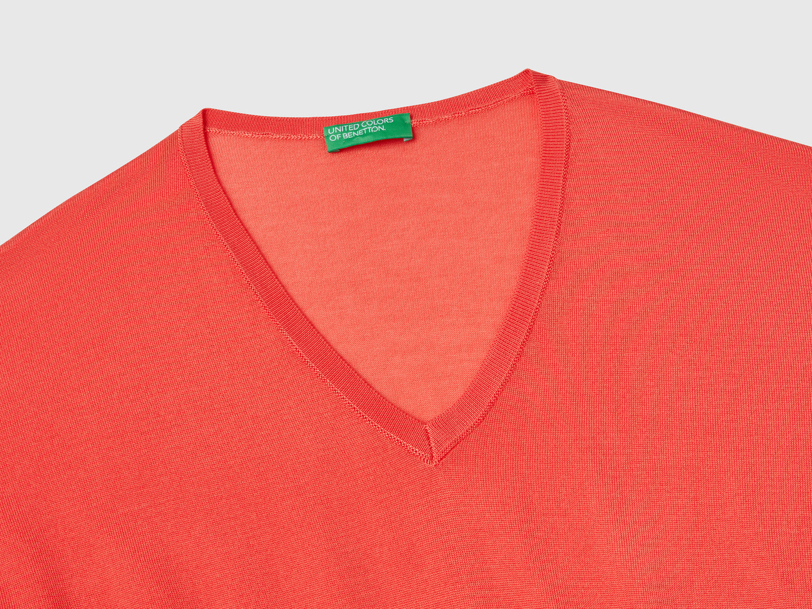 Maglia a manica corta da donna arancione 3 | Benetton Outlet
