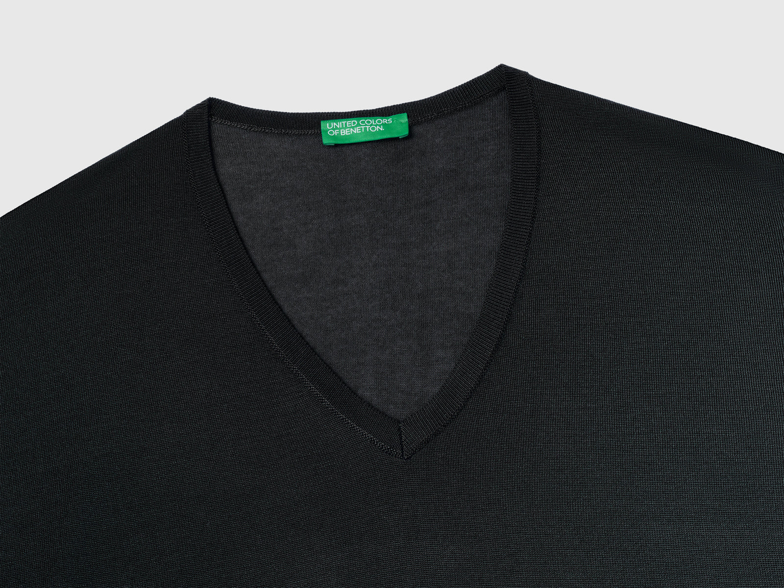 Camisa de manga corta da donna nero 3 | Benetton Outlet