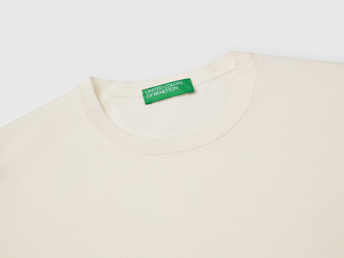 Maglioncino slim fit in misto viscosa