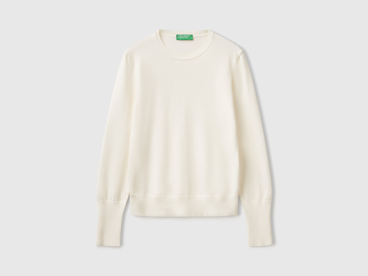 Maglioncino slim fit in misto viscosa
