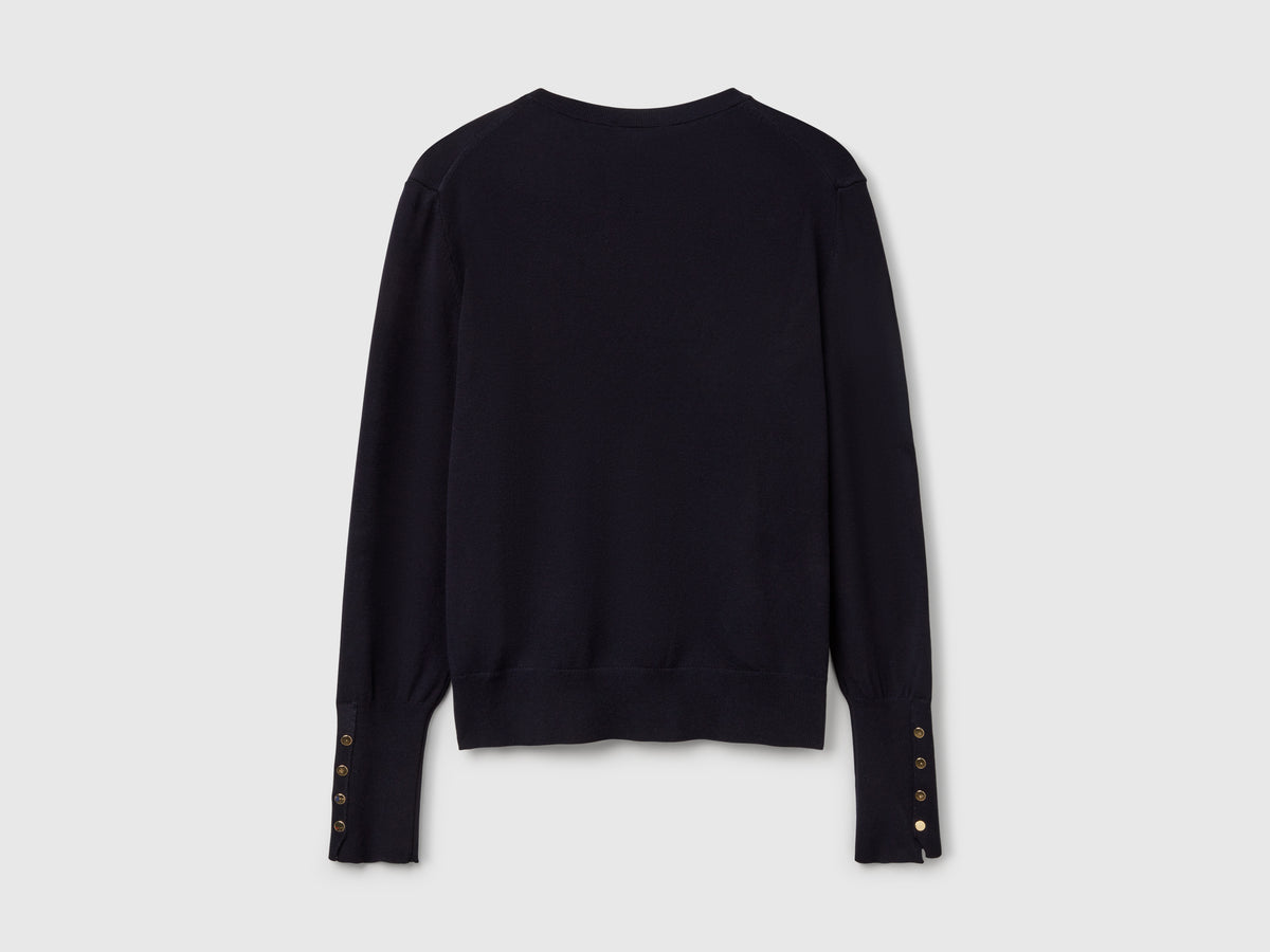 Maglioncino slim fit in misto viscosa