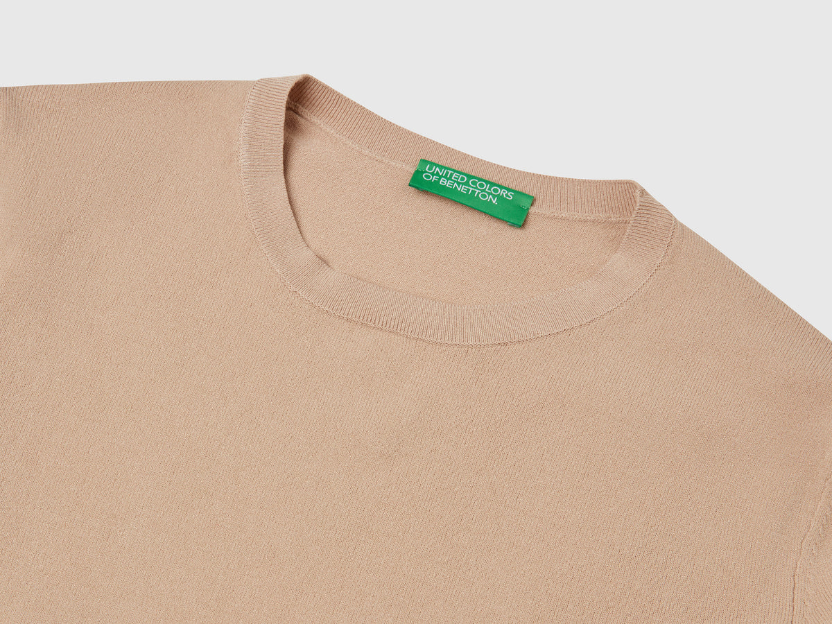 Maglioncino slim fit in misto viscosa