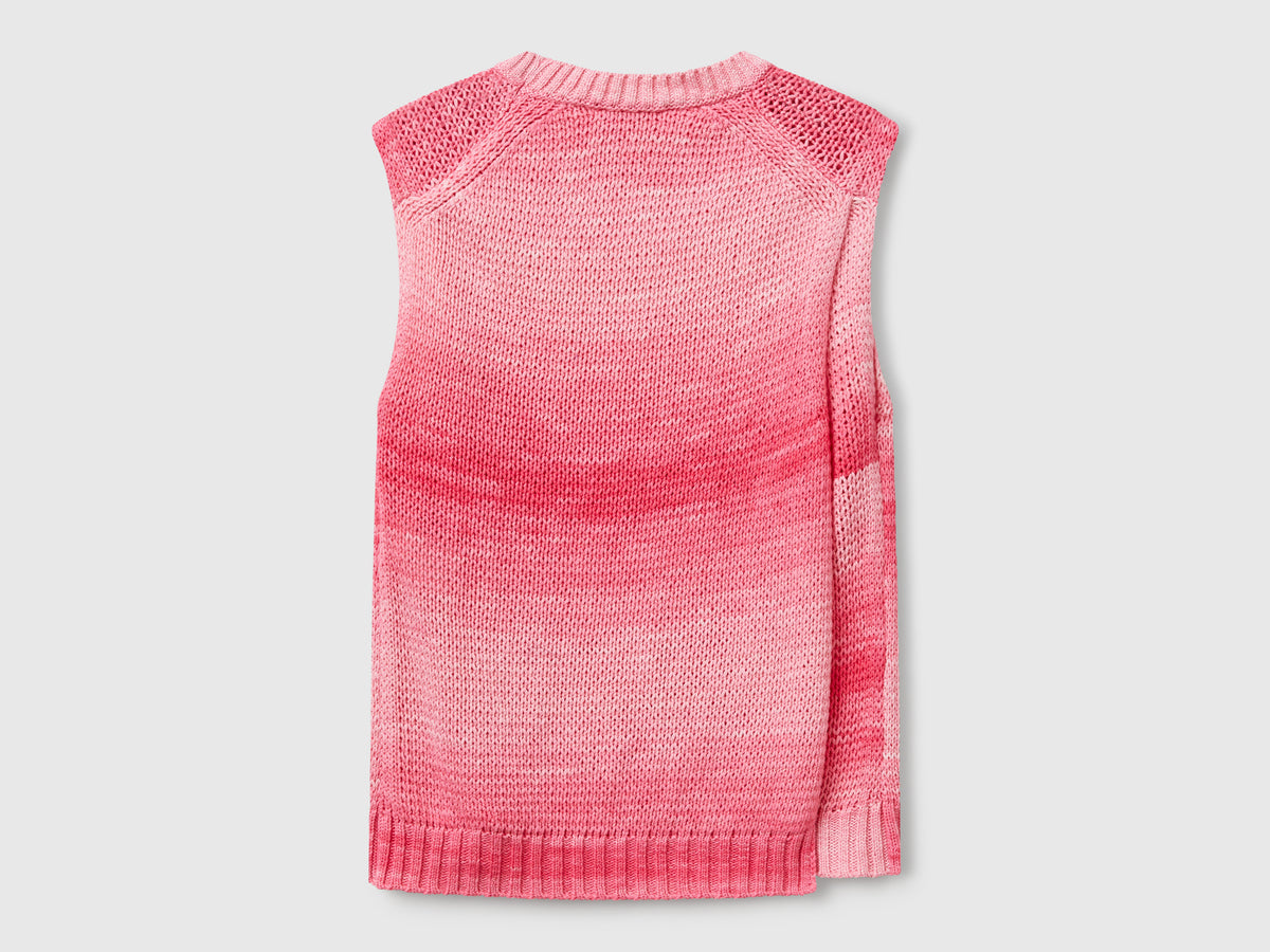 Gilet effetto sfumato