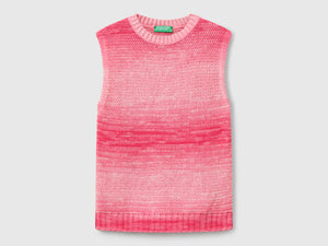 Gilet effetto sfumato