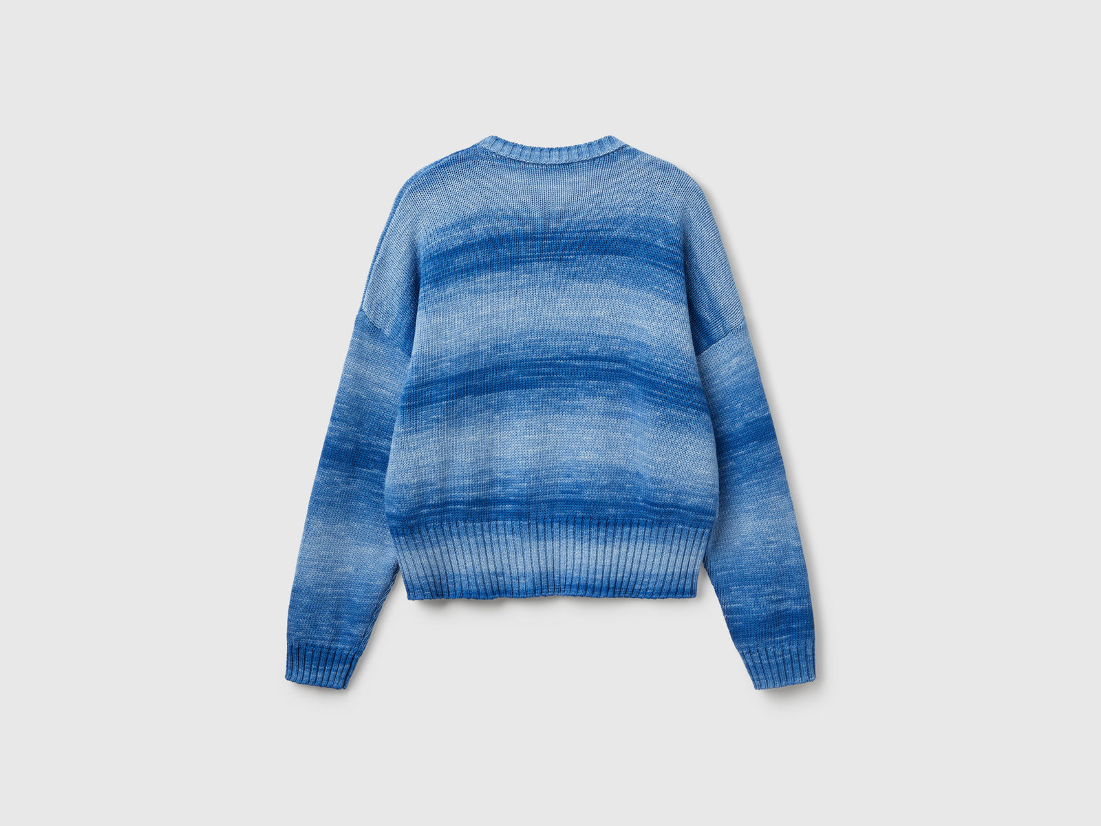 Maglioncino effetto sfumato da donna blu 2 | Benetton Outlet