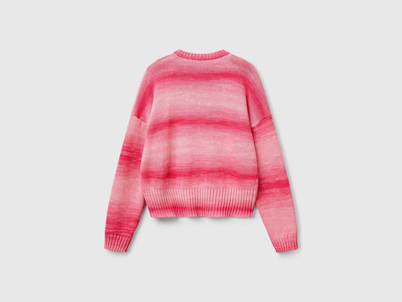 Maglioncino effetto sfumato da donna rosa 2 | Benetton Outlet