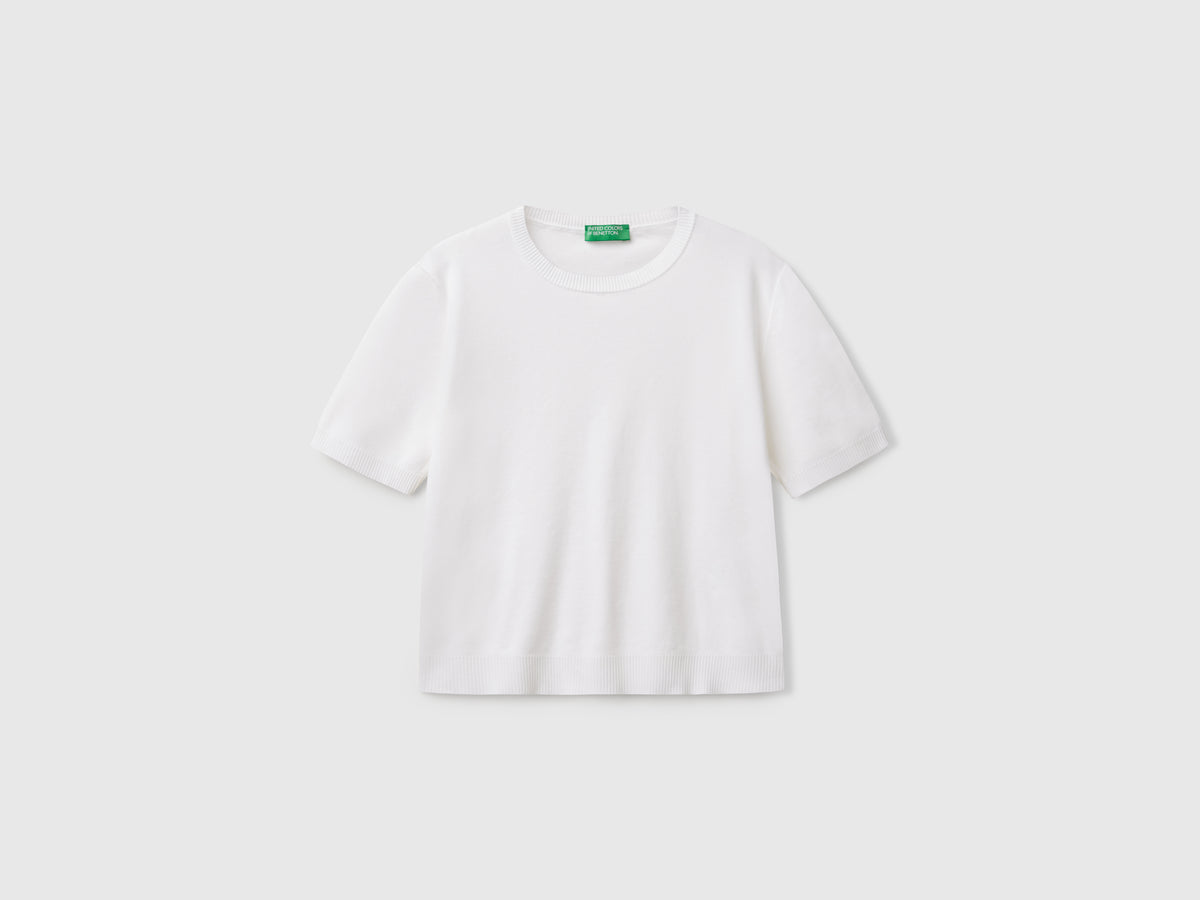 Maglia manica corta 100% cotone