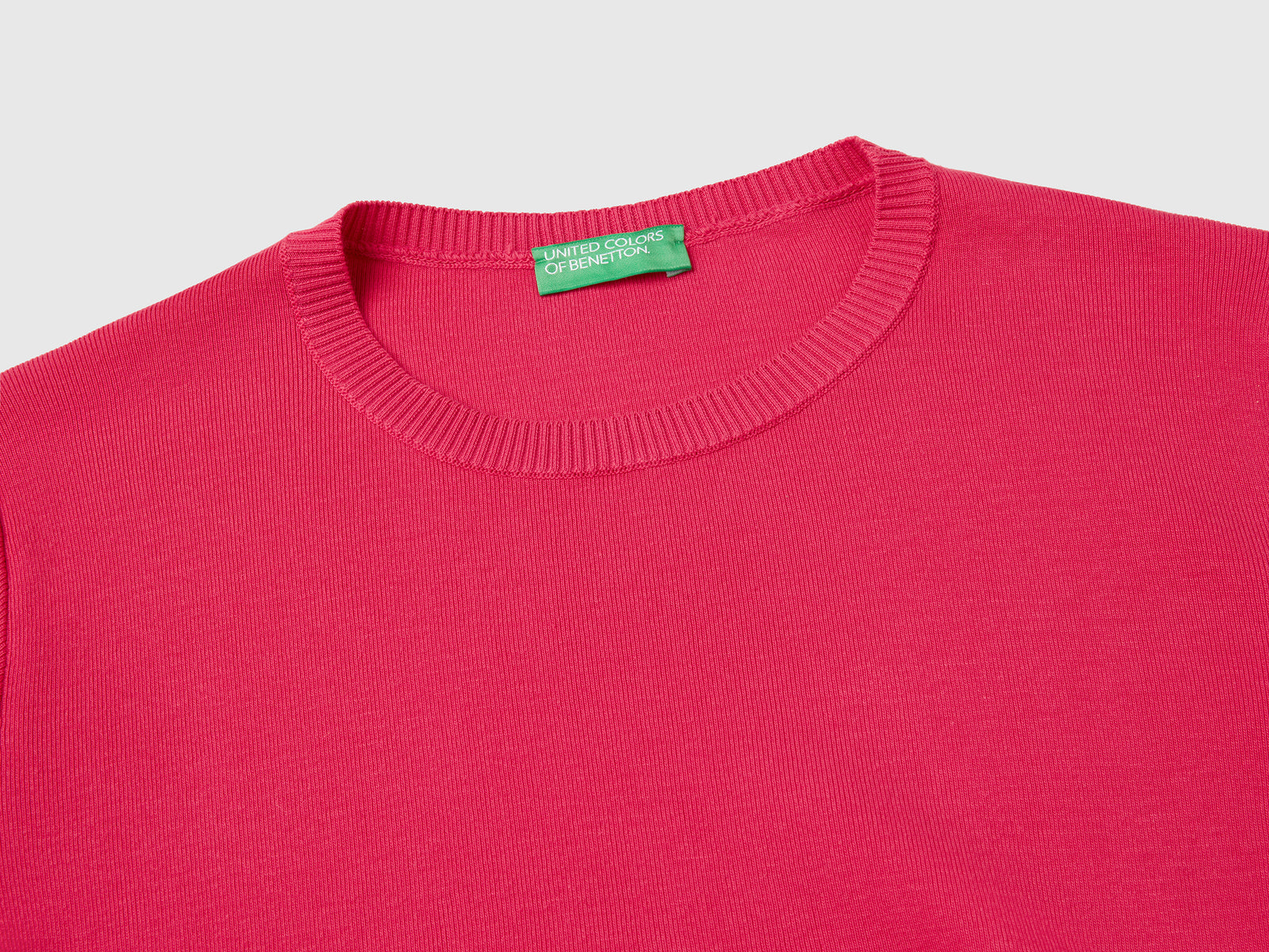 100% cotton short-sleeved shirt da donna fragola 3 | Benetton Outlet