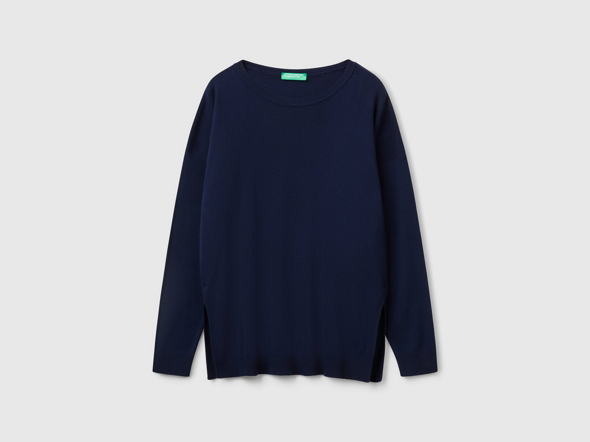 Maglia in cotone over fit