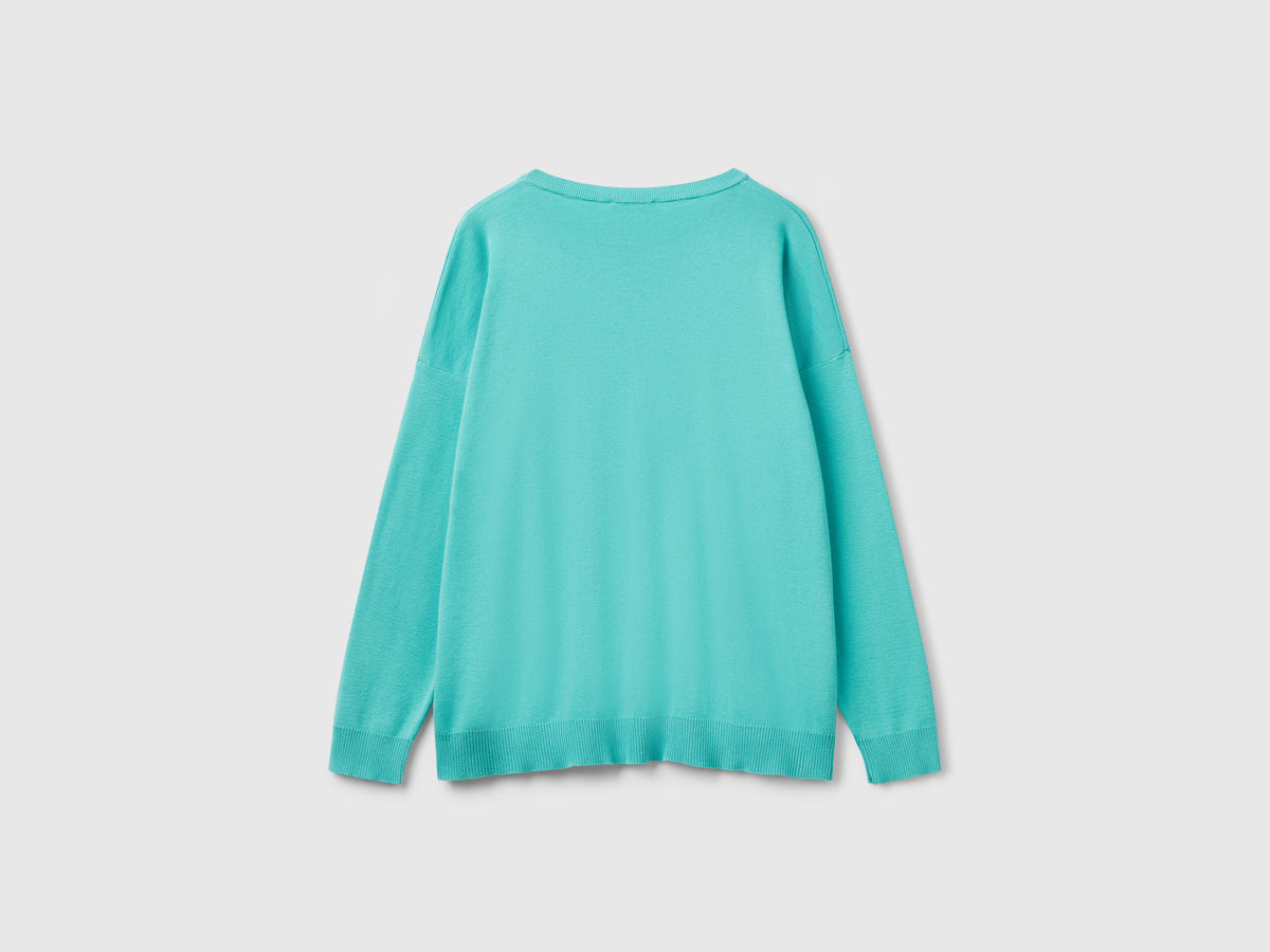 Maglia in cotone over fit