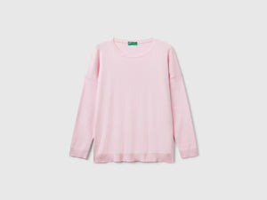 Oversized cotton sweater