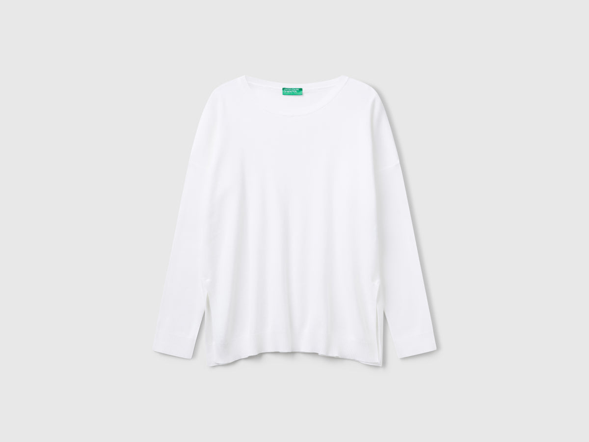 Maglia in cotone over fit