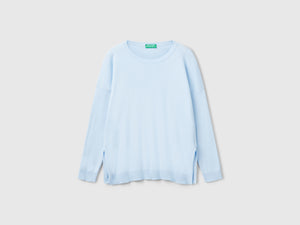 Oversized cotton sweater