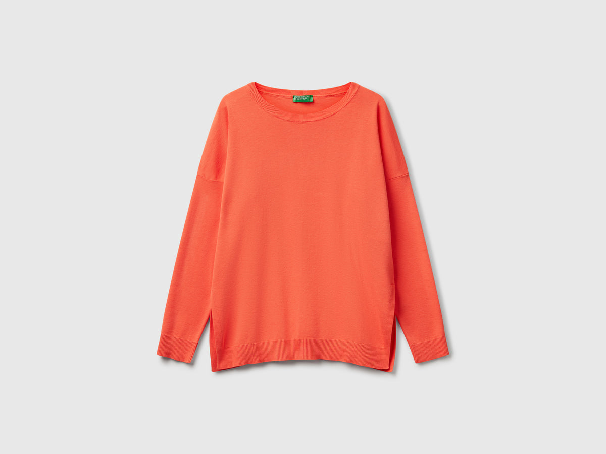 Maglia in cotone over fit