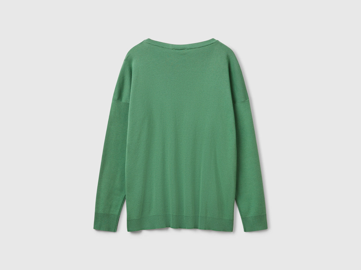 Maglia in cotone over fit