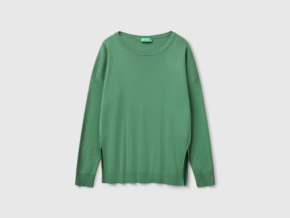Maglia in cotone over fit