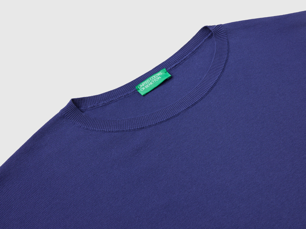 Oversized cotton sweater