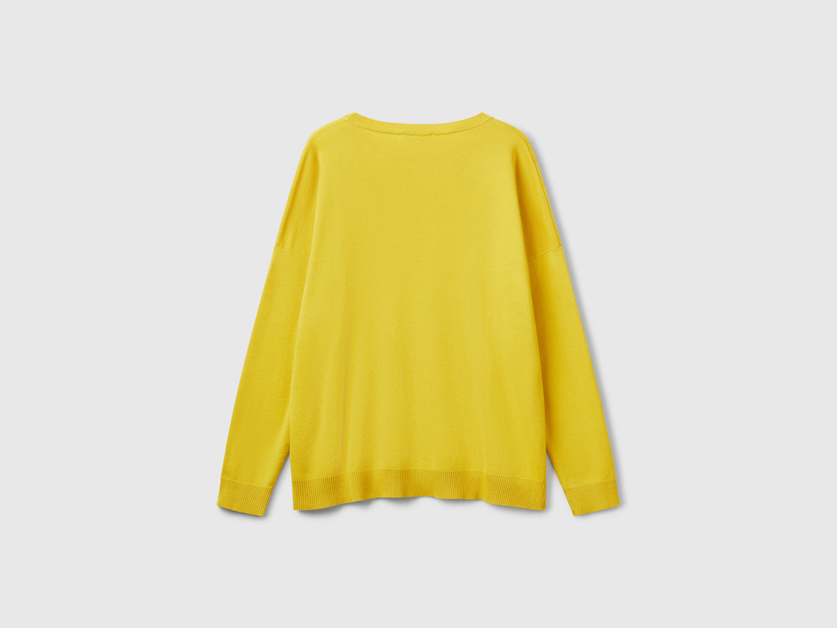 Maglia in cotone over fit