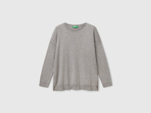 Oversized cotton sweater