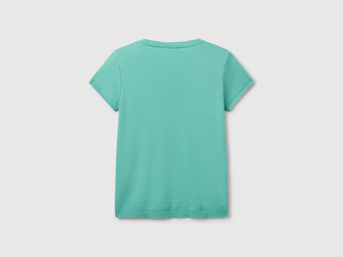 Maglia a manica corta in 100% cotone