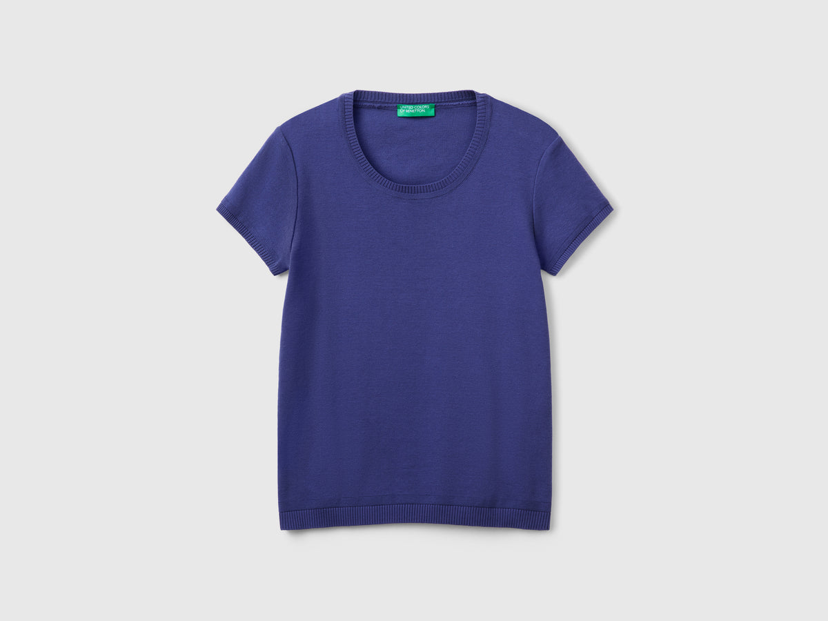 Maglia a manica corta in 100% cotone