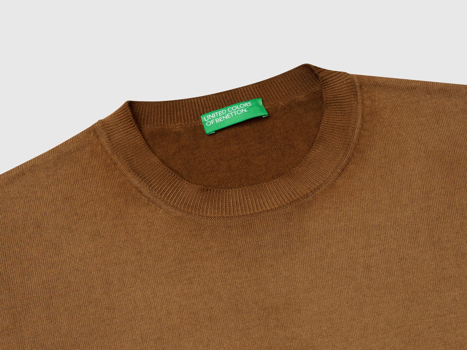 T-shirt regular fit da uomo marrone 3 | Benetton Outlet