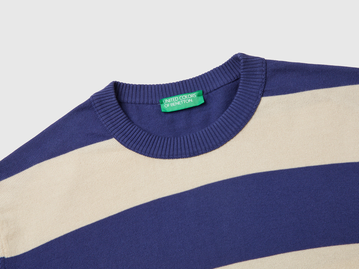Maglione a righe