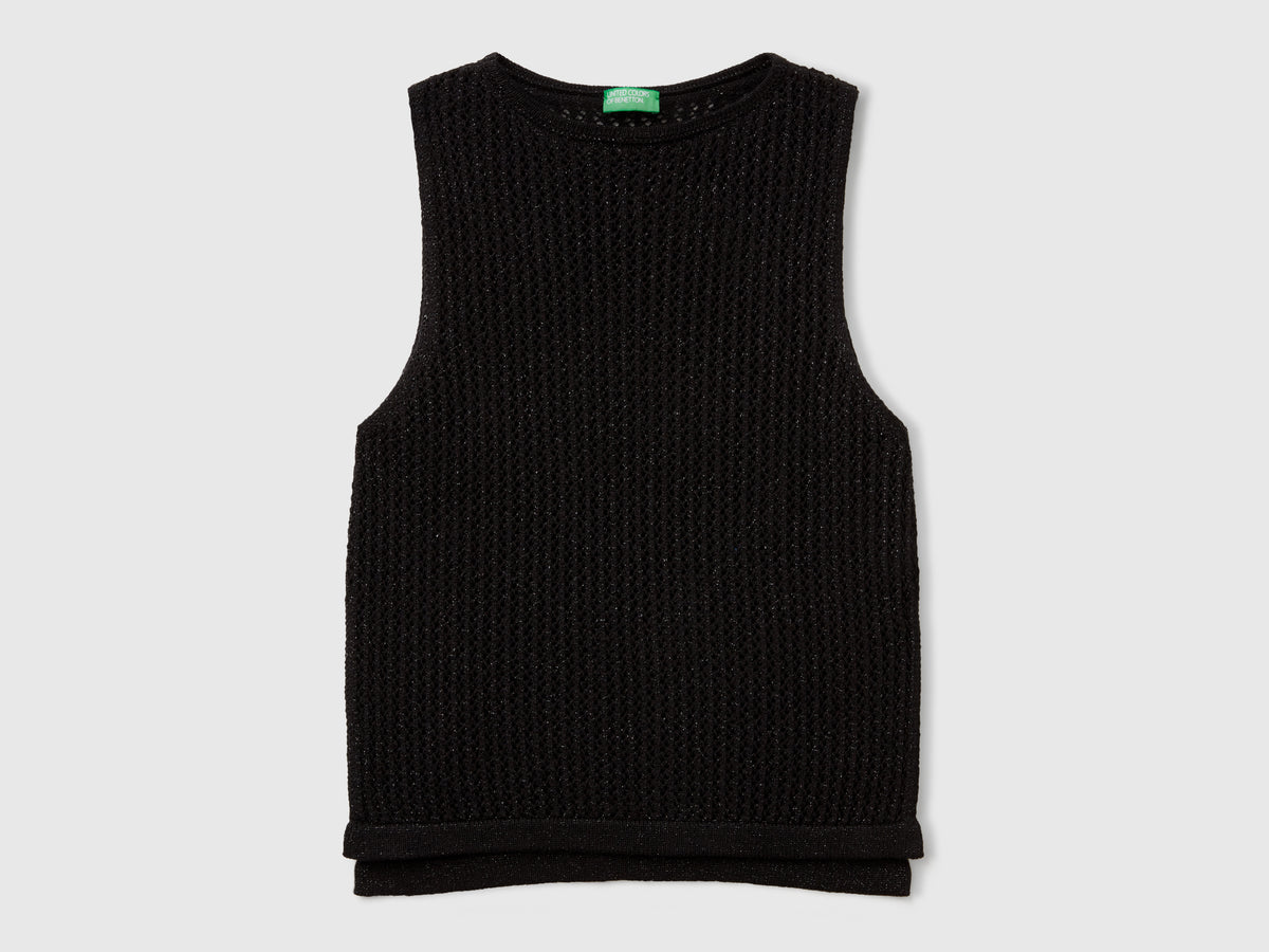 Tricot knit top