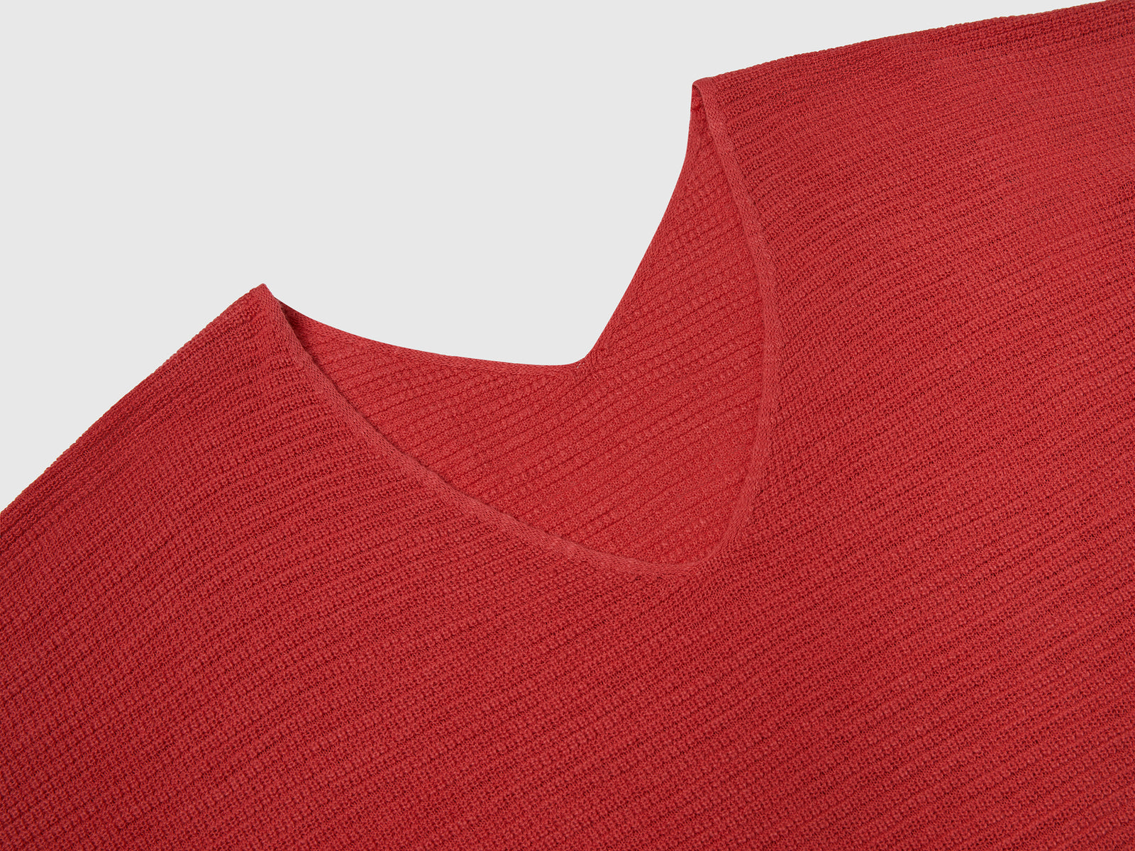 Reversible cropped sweater da donna rosso mattone 3 | Benetton Outlet