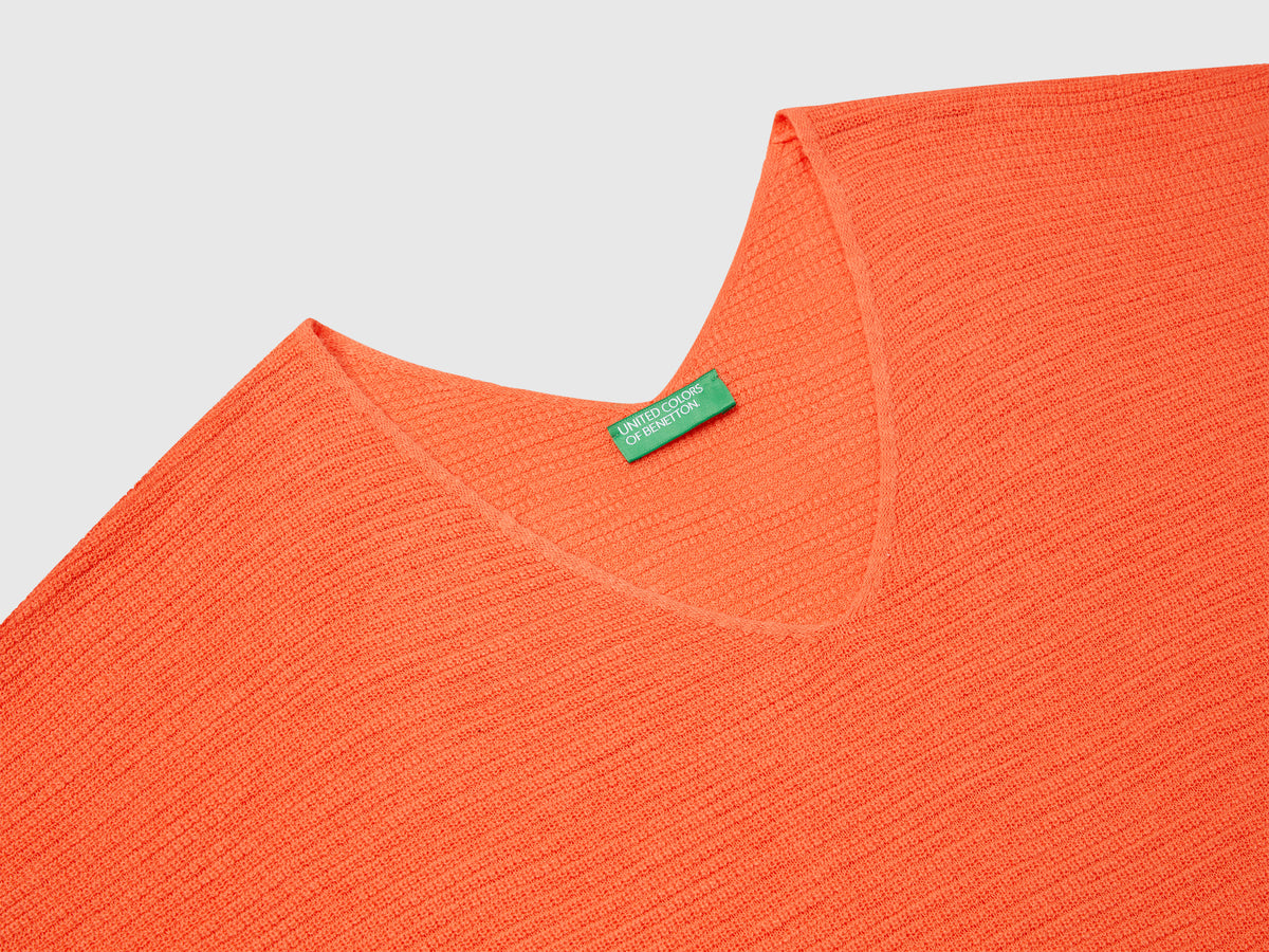 Maglia reversibile cropped