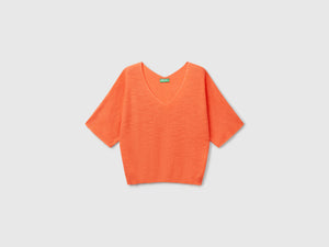 Maglia reversibile cropped