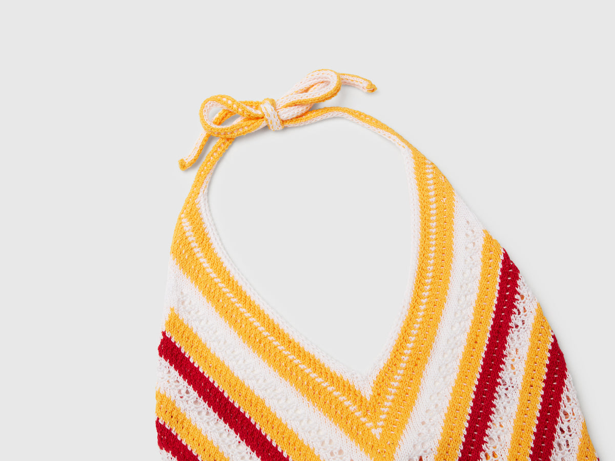 Top a righe crochet