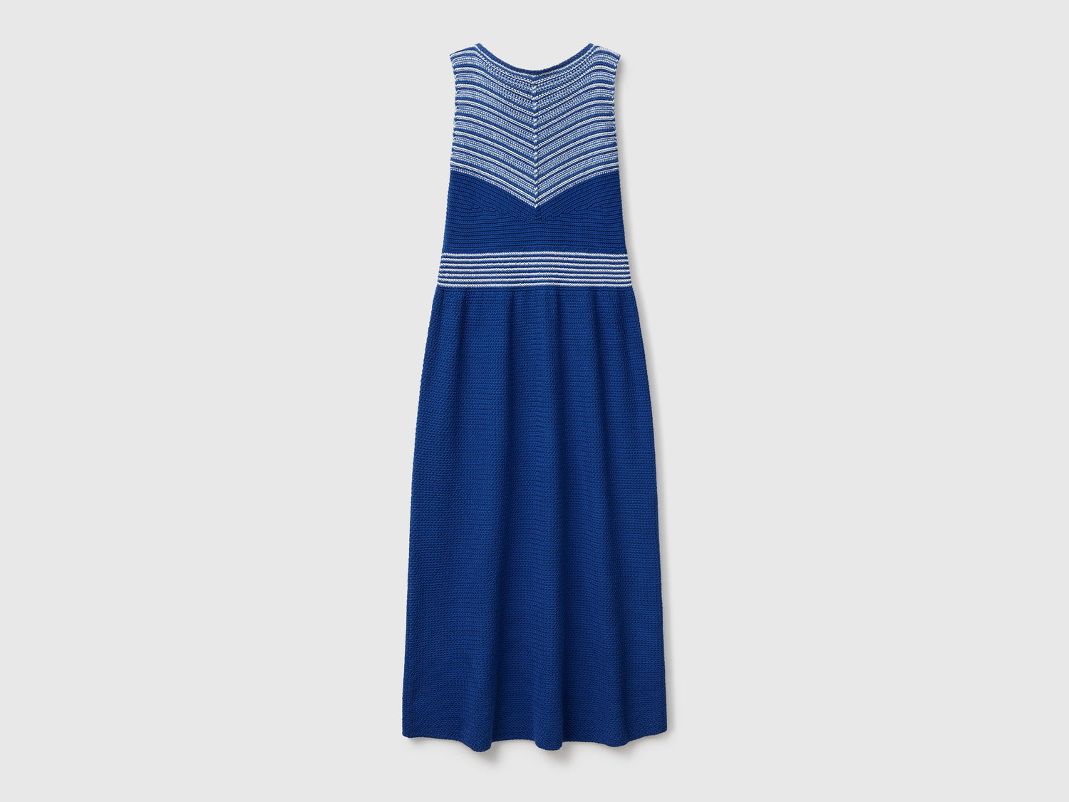 Vestito crochet da donna blu | Benetton Outlet