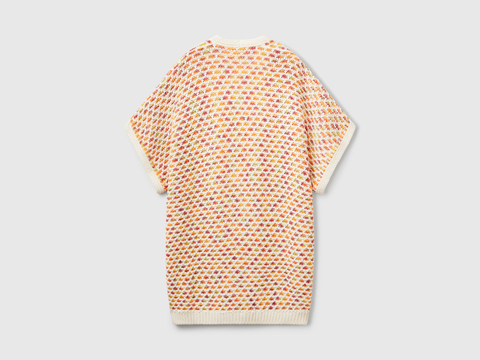 Cardigan jacquard reversibile da donna multi-color 2 | Benetton Outlet