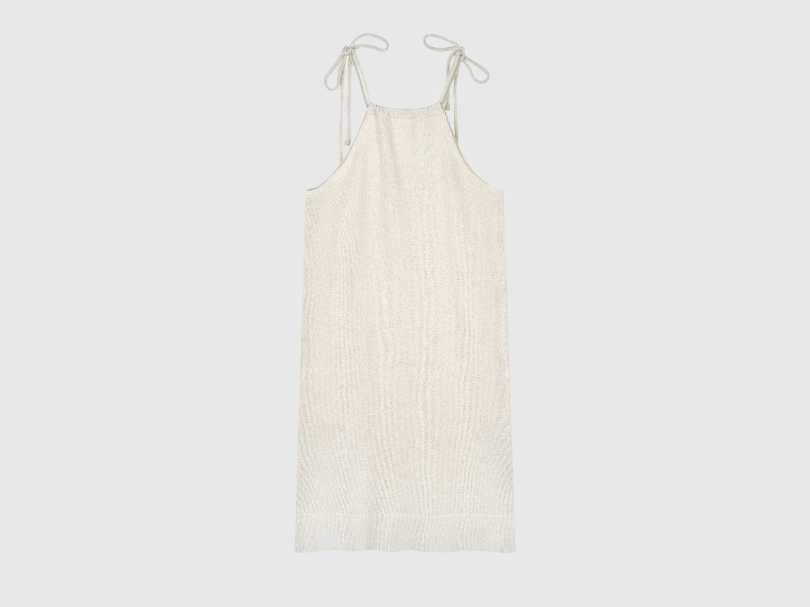 Abito in maglia da donna bianco panna 2 | Benetton Outlet