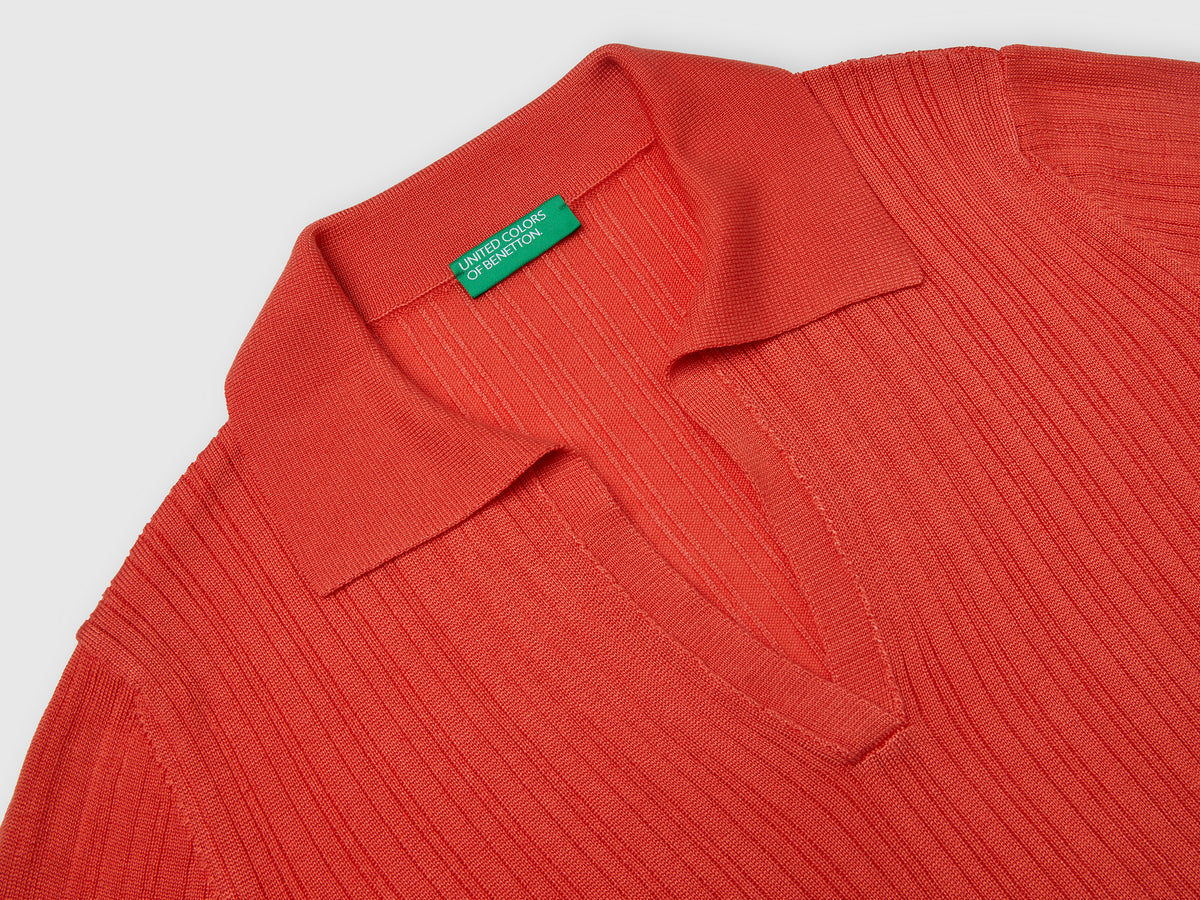 Polo in maglia a manica corta