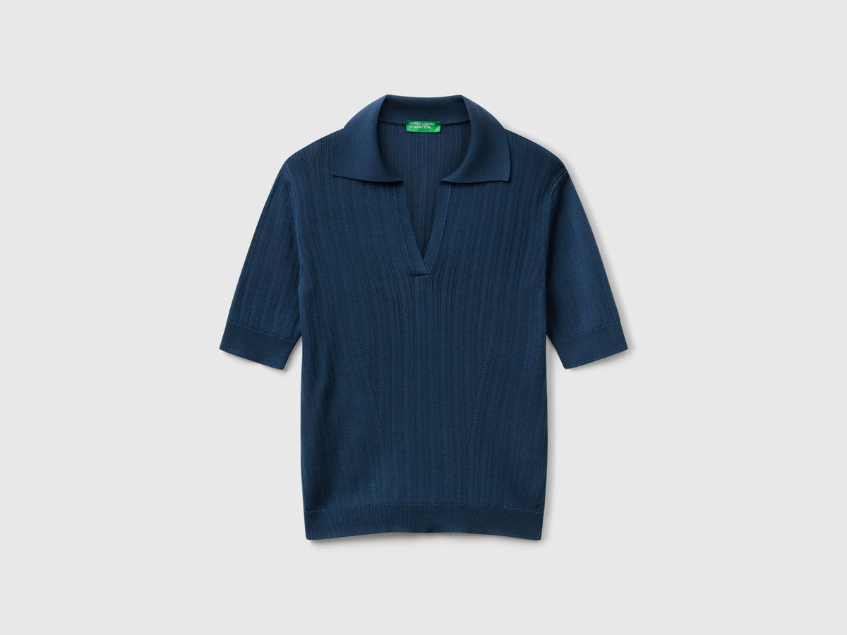 Polo in maglia a manica corta