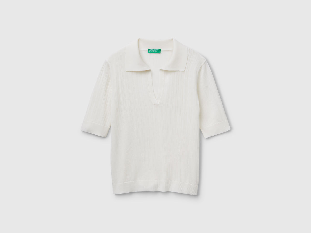 Polo in maglia a manica corta